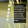 thumbnail image 3 of 50/100 PCS Support de Plante Fixer Greffage Clips Orchidée UK Tige Support Attaché M0B8, 3 of 9