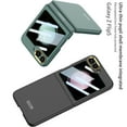 thumbnail image 5 of for Z Flip 5 2023 Case, Premium Hard PC Flip Phone Case Galaxy Z Flip 5 with Electroplated Frame, Ultra-Thin Shockproof Protection Cover Matte Fold Case for Samsung Galaxy Z Flip 5 5G, Darkgreen, 5 of 7