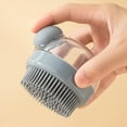 thumbnail image 3 of Pet Grooming Massage Brush Use Silicone Scrubber for Bathing and Relaxing Dog, 3 of 3