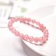 thumbnail image 3 of 1 Pulsera de Cuarzo Rosa Pulsera de Cuentas de Piedras Naturales Litoterapia en Pulsera Elástica de 8mm para Hombre y Mujer, 3 of 5