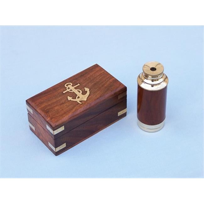 Handcrafted Model Ships FT0242 Scouts Brass Wood Spyglass Telescope