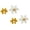 Yellow*2, variant on 2 Pcs Wooden Daisy Decor, Wooden Flowers Boho Daisy Decor Handcrafted Shelf Sitters Tabletop Spring Flower for Tiered Tray Desk Home Office Kitchen Living Room Bedroom