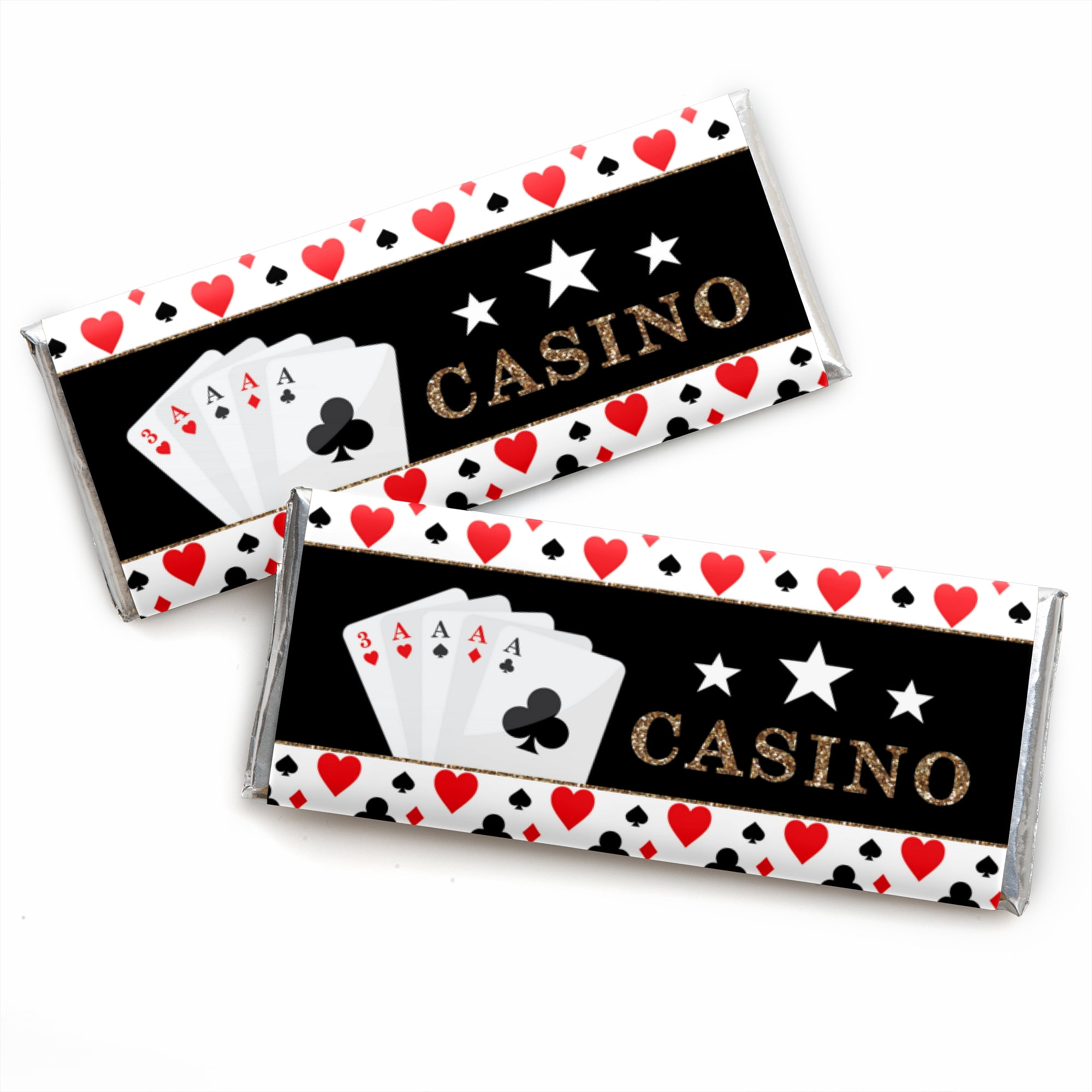 casino candy bar wrappers