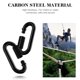 thumbnail image 4 of 8PCS Cadena Enlaces de Cadena Acero Inoxidable Mosquetón Pesado Clips Clips Camping Camping Mosquetones, 4 of 8