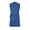 1_Blue, variant on Summer Dresses for Women Casual Solid 2 Piece Stand Collar Sleeveless Beach Sundress