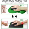 thumbnail image 3 of , Mouse Wrist Rest Pad, Mouse Mat, [Gel Wrist Support] Ergonomic Design Non-Slip Free Cleaning Wrist Rest Support for Computer/Laptop/Study at Office, Home, School #Pink, 3 of 7