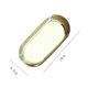 thumbnail image 4 of Bandeja de acero inoxidable para velas de aromaterapia, bandeja para baratijas, plato de joyería, organizador de almacenamiento d HOMEMAXS 5708498-MX, 4 of 7