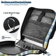 thumbnail image 4 of FORMRS Zipper Binder with Shoulder Strap 2-inch Ring 500 Sheet Capacity File Bag, Retro Lemon Leaves, 4 of 5