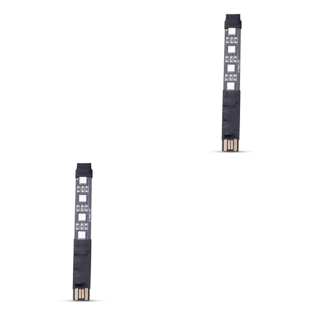 Advancent Tira de luz USB Control remoto alimentado por USB con puerto de 4 pines Controlador LED inteligente compatible con Bluetooth Accesorio Type1 NO1