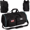 thumbnail image 5 of 27.5In Expandable Gym Bag For Men,58L Large 3 in 1 Sports Travel Duffle Bag With Shoes Compartment,Water Resistant Sports Gym Tote Bags Multi-functional Travel Backpack Overnight Bag, 5 of 9