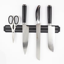 14.9 inch Magnetic Knife Scissor Storage Holder Wall-mounted Knife Storage Rack Strong Magnetic