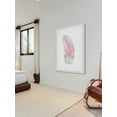 thumbnail image 4 of "Pink Feather" Framed Painting Print, 4 of 6
