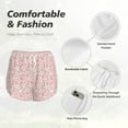 thumbnail image 6 of Fotbe Floral Retro Style Womens High Waist Running Shorts Athletic Workout Quick Dry Shorts for Women with Pockets Gym Yoga Summer Shorts-Large, 6 of 9