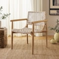 thumbnail image 4 of SAFAVIEH Sianna Accent Chairs, Natural/White (22.8 in. W x 23.4 in. D x 32.9 in. H), 4 of 13