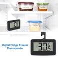thumbnail image 3 of Mini Refrigerator Fridge 4 Pack Digital Freezer Thermometer Waterproof Room Thermometer with Hook, Large LCD Display, 3 of 5