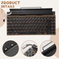 thumbnail image 5 of Retro Typewriter Keyboard Wireless Bluetooth Mechanical Keyboards, 5 of 5