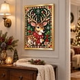 thumbnail image 3 of Clearance!Tupukom DIY Christmas Pearl Diamond Painting Art Kit, Cute 3D Christmas Pearl Beads Art Craft for Adults Beginner, 3 of 8