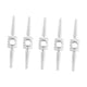 thumbnail image 2 of 5 piezas de carcasa de cable de cambio de freno de bicicleta Colamx Adaptador de reparación de tubería de aceite resistente Plata, 2 of 8