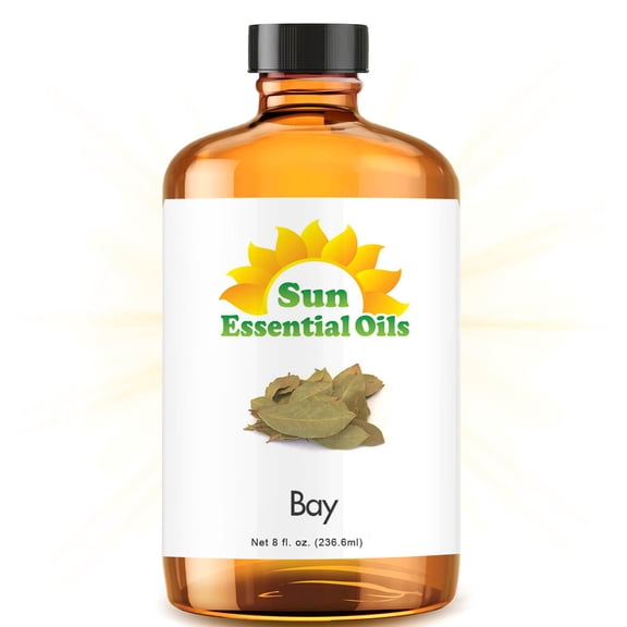 Bay Essential Oil (Huge 8oz Bottle) Bulk Bay Oil - 8 Ounce