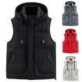 thumbnail image 4 of ZACPNCV Men’s Winter Padded Vest – Lightweight Warm Sleeveless Jacket with Soft Cotton Filling, Windproof & Comfortable Outerwear for Cold Weather, 4 of 4
