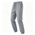 thumbnail image 5 of ctdiral Mens Stretchy Joggers Lightweight Running Sweatpants Elastic Waist Tapered Pants with Pockets Gray XL, 5 of 5