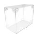 thumbnail image 3 of Caja de dinero acrílica, caja para monedas, contenedor de almacenamiento de dinero, multifuncional, espaciosa, 16cm x 8cm x 12cm, 3 of 9