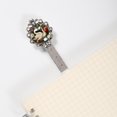 thumbnail image 2 of Swans Book Lovers' Vintage Silver Lace-Edged Bookmark: a Stylish Reading Accessory, 2 of 5