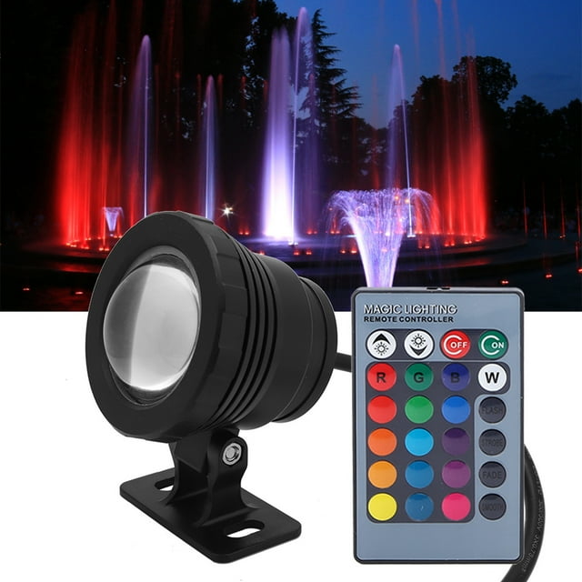 Lámpara de césped impermeable NikouMX luz de jardín RGB 5W impermeable