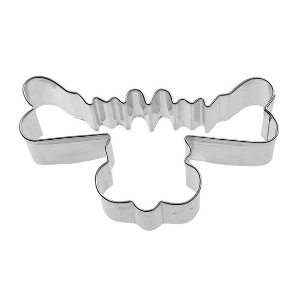 Moose Head Cookie Cutter 4 inches A6006 - The Cookie Cutter Shop - Tin Plated Steel Cookie Cutter