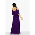 thumbnail image 4 of Girls On Film Womens Motion Cold Shoulder Maxi Dress, 4 of 5
