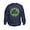 Navy, variant on CafePress - Shamrock And Celtic Knots Sweatshirt - Kids Sweatshirt, Youth Crew Neck Sweatshirt