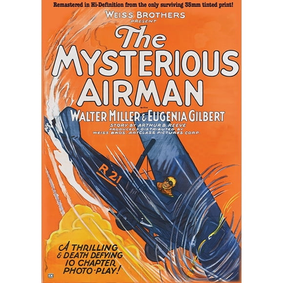 The Mysterious Airman (KPF Restoration) [Region Free]