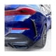 thumbnail image 4 of 1 Pair Rear Bumper Spoiler Cover Side Canard for X6 G06 2019-2023 Bright Black Banmo, 4 of 5