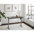 thumbnail image 7 of Electric Height Adjustable Desk Laminate Wood Sit-Stand Table Office Desk Gray, 7 of 7
