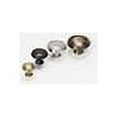 thumbnail image 2 of Traditional Round Knob, Polished Antique, 1" H x 1.25" W x 0.69" D, 2 of 2