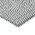 thumbnail image 4 of Addison Rugs Chantille Indoor/Outdoor Transitional Geometric Gray Washable Round Rug, 8' x 8', 4 of 6