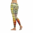 thumbnail image 2 of SUNENAT Fashion Old Music Notes Stretchy Capri Leggings Skinny Yoga Pants S, 2 of 4