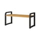 thumbnail image 2 of Organizador de especias de metal y madera para cocina | Estante de 3 niveles para condimentos y platos | 30 x 21 x 19 cm, blanco, sin herramientas, para cocina o baño, 2 of 6