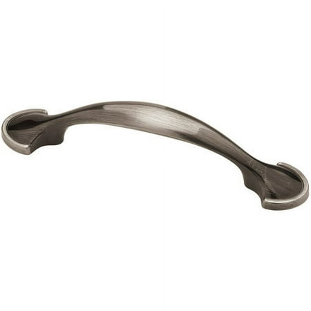 Liberty Hardware Decorative Half Round Foot 3'' Center Arch Pull