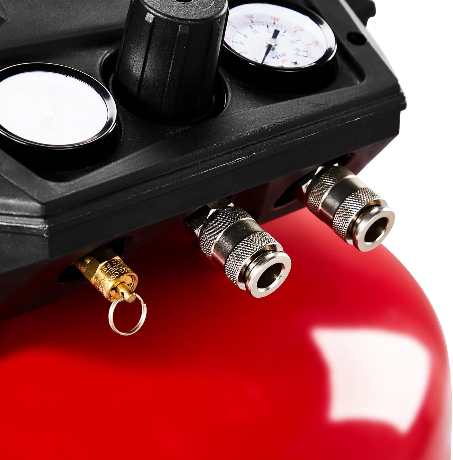 Ktaxon 6 Gallon Portable Pancake Air Compressor, 1.5HP 120V Oil-Free, 150 PSI, for Air Tools, Tires, Garage & Shop