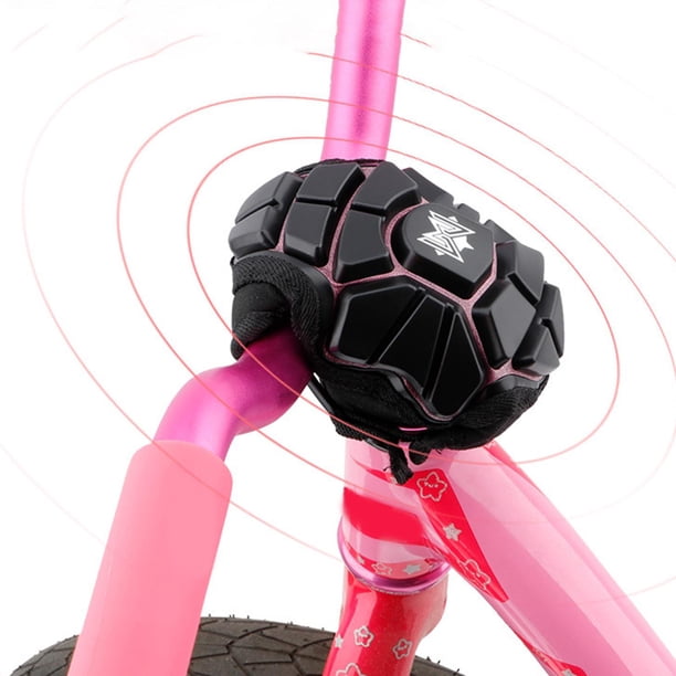 Cubierta protectora de vástago de bicicleta Macarena Rosa para niño equilibrio coche Scooter