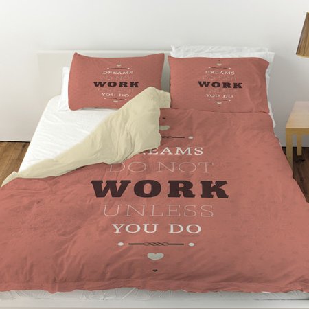 Manual Woodworkers & Weavers Dreams Take Work Duvet Cover