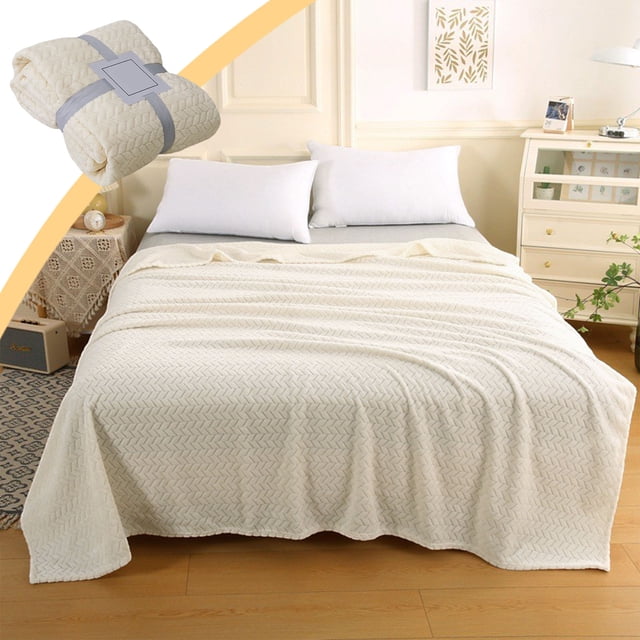 Manta de lujo para juegos de cama, edredón de terciopelo ultrasuave, cubrecama ligero y extragrande para todas las estaciones, azul marino, 78.7" x 47"