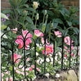 thumbnail image 2 of 7470933 EDGING SCROLL FENCE 18"" Panacea 18 in. L X 18 in. H Steel Black Scroll Garden Edging (Pack of 1), 2 of 5