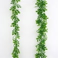 thumbnail image 4 of Tahtuvnz 5.9ft Garland Artificial Green Wall Hanging Indoor Decoration Plastic Flower False, Gifts for Family, 4 of 6