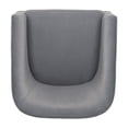 thumbnail image 6 of 27.36" Wide Swivel Chairs, Modern Upholstery Barrel Sofa Chairs for Apartment Bedroom Living Room Office, 6 of 8