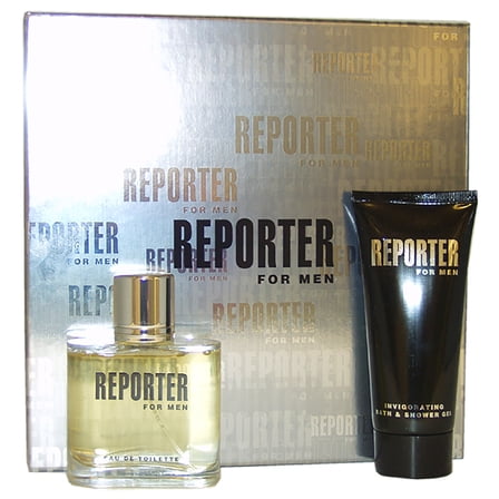 Reporter by Reporter Dealers for Men - 2 Pc Gift Set 2.5oz EDT Spray, 3.4oz Invigorating Bath & Shower Gel