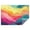 Colorful Tie Dye, variant on Rainbow Tie Dye Ink Pattern Rectangle Tablecloth 60"x84",Waterproof Polyester Rectangle Table Cloth, Wipeable Spillproof Polyester Tablecloth for Dining, Camping, Indoor and Outdoor