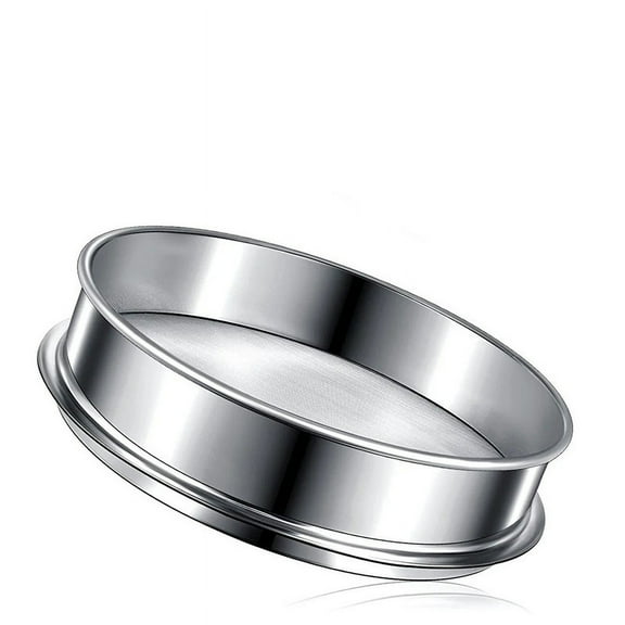 10cm 80mesh Ceramic Tool Pottery Glaze Sieves Filter Screen Stainless Steel Pigment Slurry Mud Sieving Mesh Polymer Clay Art Modeling Tools