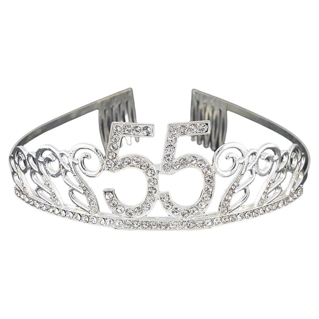 Minnieouse Tocado de cumpleaños, adorno de ropa, accesorios de peinado, adorno de corte de pelo, diadema de celebración, accesorio de fiesta de Accesorio para el cabello cincuenta y cinco Minnieouse AP011164-16